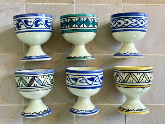 6 coquetiers marocains de Fez.