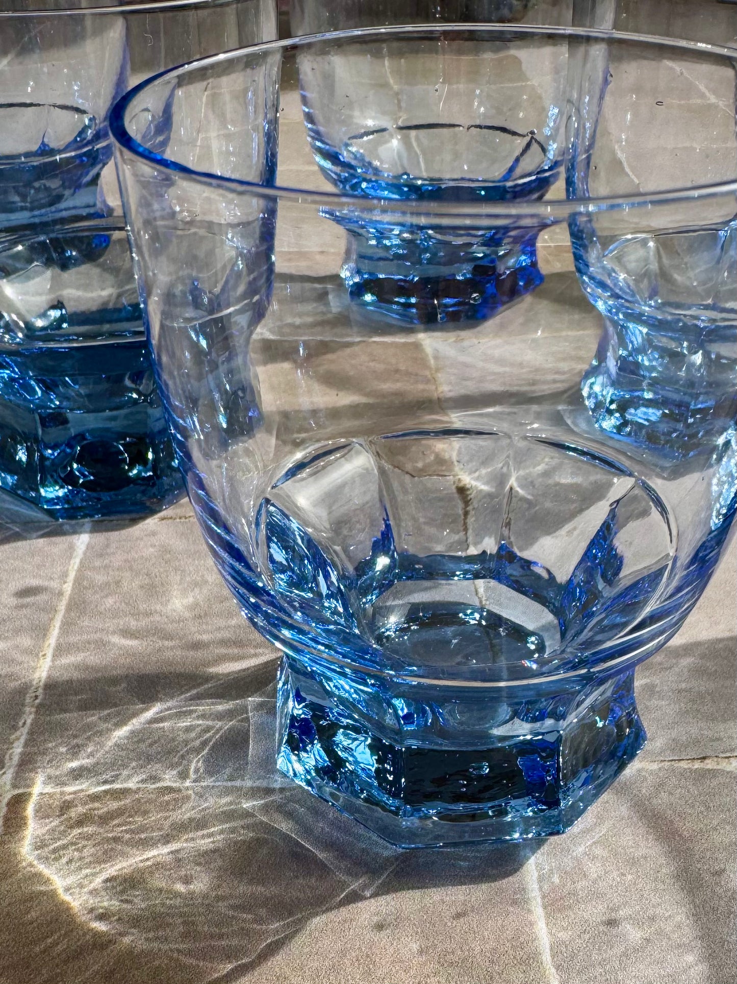 7 verres anciens