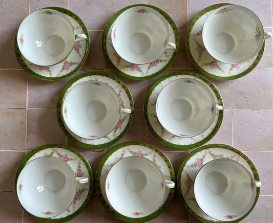 Porcelain tea set