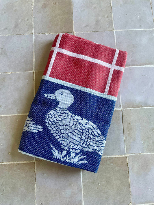 Nydel French tea towel with duck pattern